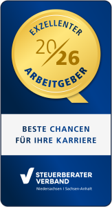 520540 Vorgangsmappe Steuern Exzellenter Arbeitgeber 2026 ExzAG2026 Siegel RGB NiSacAn